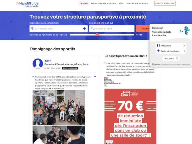 HandiGuide des Sports