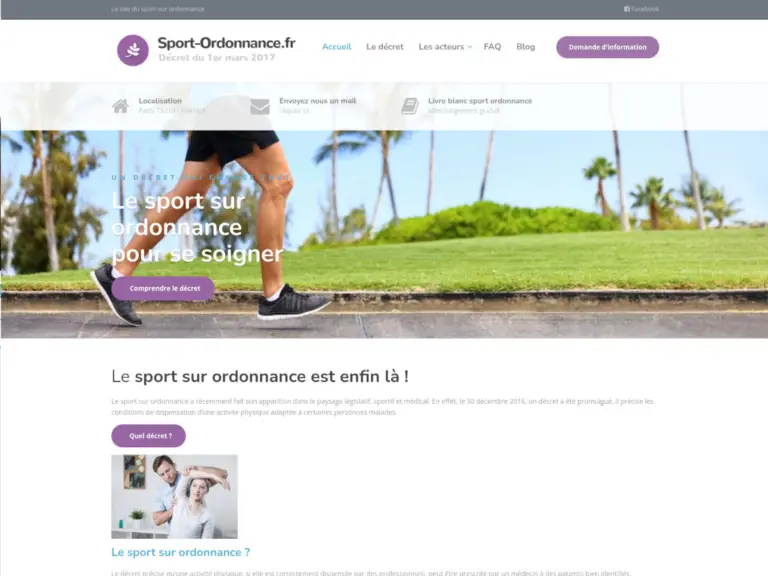 Le Sport sur Ordonnance