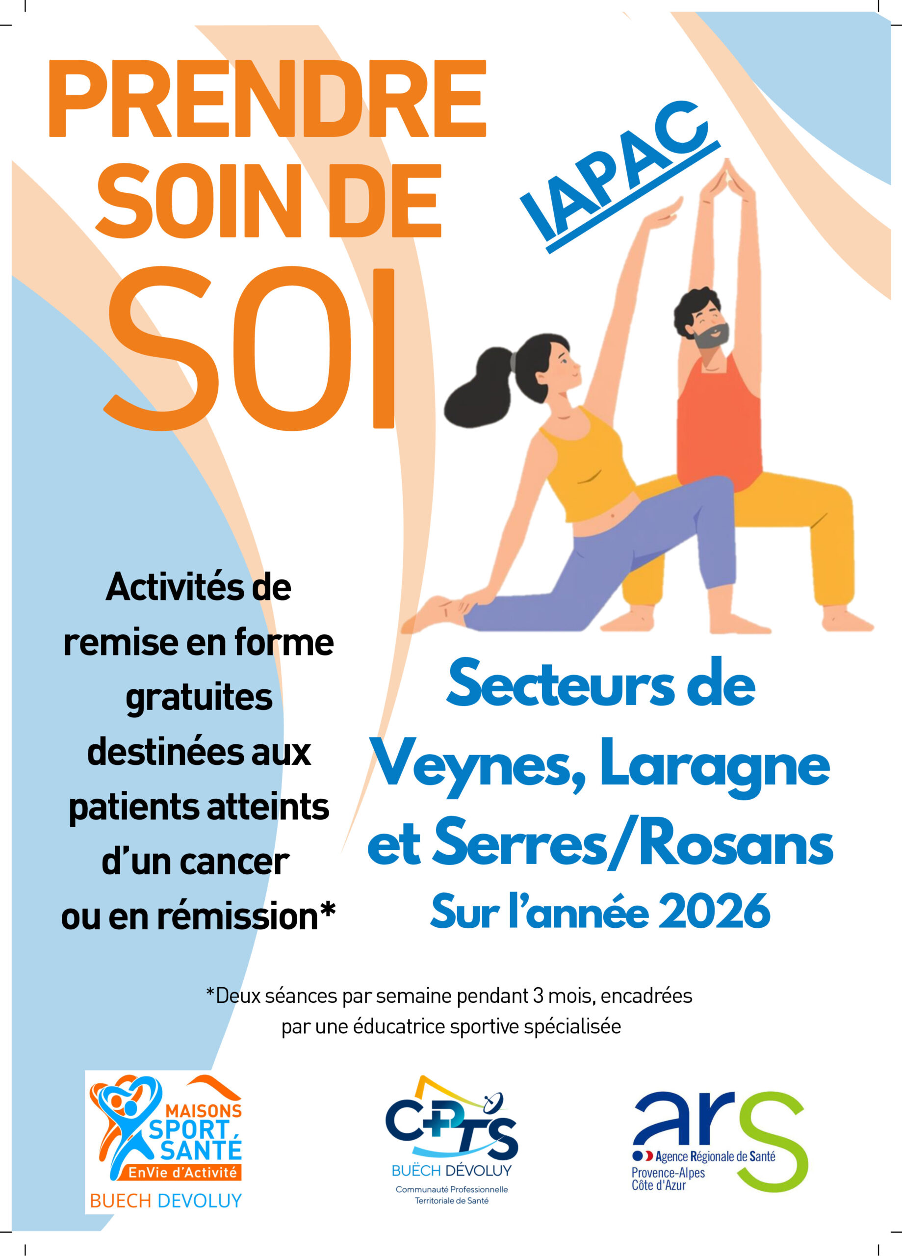 Activités physiques adaptées-Patients atteints d’un cancer-lancement du programme IAPAC-2026