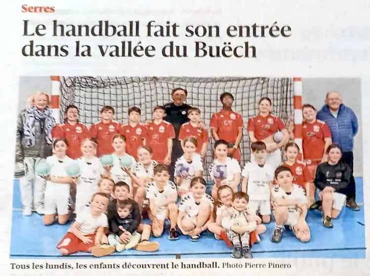 Le handball fait son entrée dans la vallée du Buëch